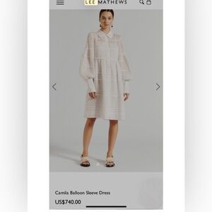 Lee Mathew Mini Dress